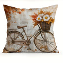 Autumn Harvest Decorative Pillow Cover Set by Axyaa for Sofa, Bedroom, Car