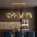 Axyaa Stainless Steel Nordic Pendant Chandelier for Dining Room and Living Room