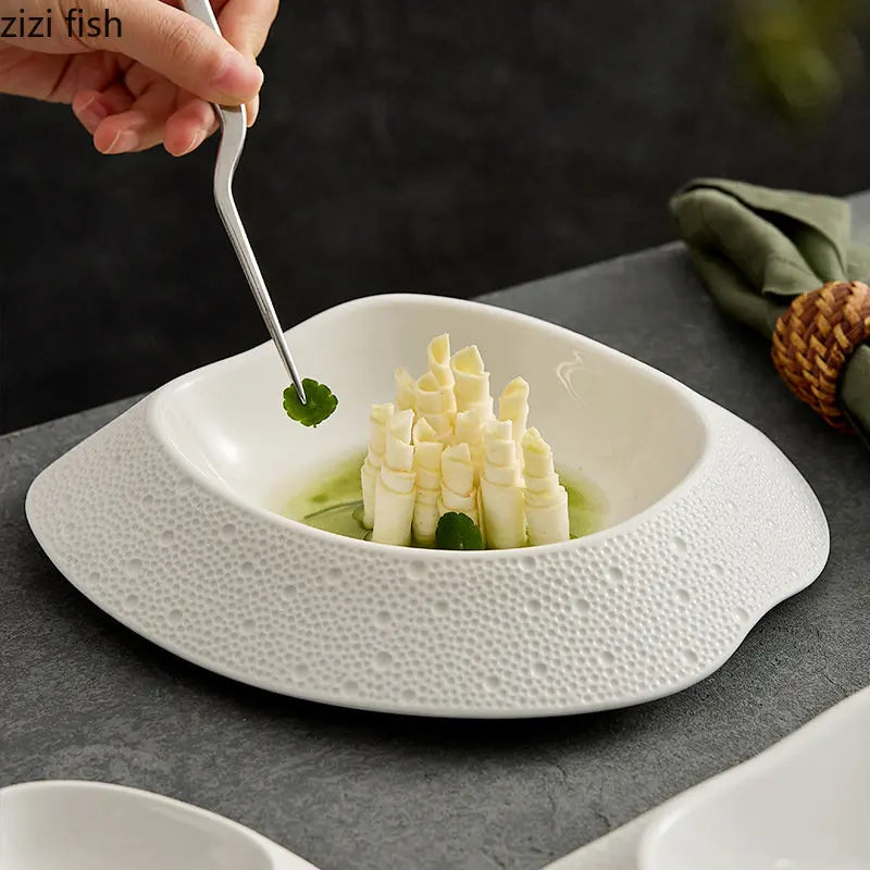 Axya Stoneware Dinner Plates Set for Elegant Dining Experience