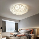 Axyaa Petals LED Ceiling Lamp - Romantic Nordic Italian Design for Modern Bedroom