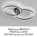 Axyaa Modern LED Chandelier for Living Room Bedroom Ceiling Lighting