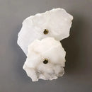 Axyaa Luxury Marble Chandelier: Bauhaus Design for Bedroom, Living Room, Kitchen, Dining Room