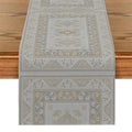Axyaa Floral Table Flag Runner for Elegant Home Decor