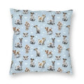 Axyaa Jack Russell Terrier Nordic Pillowcase for Stylish Living Room Decor