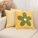 Axyaa Summer Sweet 45X45 Cotton Cushion Cover - Cojines, Decorative Pillowcase