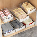 Axyaa Slide-Out Sink Storage Rack - Kitchen Organizer Tray for Bowls, Dishes, and Seasoning