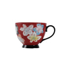 Hand-painted Ceramic Oatmeal Mug, Large Capacity Tea & Coffee Cup by Axyaa