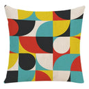 Axyaa Geometric Pattern Linen Pillowcase 45*45cm