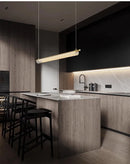 Axyaa Modern Designer Glass Chandelier for Bar and Restaurant with Minimalist LED Interior Art