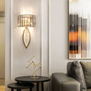 Axyaa Gold Crystal Luxury Wall Light - High-end LED Indoor Lighting Fixtures