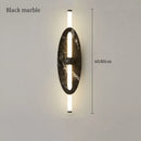 Axyaa Nordic Minimalist Wall Light Iron Lamp for Bedroom Living Room Study