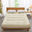Axyaa Fluffy Mattress Topper: Soft Warm Pad for Queen King Size, Autumn Winter Comfort