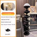 Axyaa Cream Gourd Floor Lamp LED Organic Modern Living Room Bedroom Ambient Lighting