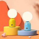 Axyaa LED Table Lamp: Rechargeable Night Light for Bedroom, Desktop, Living Room