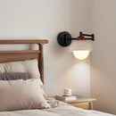 Axyaa Vintage LED Wall Lamps Swing Arm Pull Chain Switch Living Room Lights
