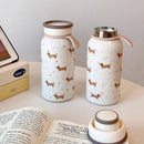 Axyaa Cute Bow Stainless Steel Thermos Cup - Portable Insulation Tumbler