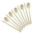 Axyaa 10Pc Silicone Cutlery & Chopsticks Set for Sushi & Desserts