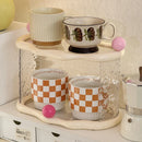 Axyaa 2 Tier Cup Holder & Organizer Tray - Kitchen Mug Storage Rack