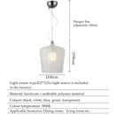 Axyaa Nordic Acrylic Chandeliers LED Pendant Lights Dining Restaurant Decor