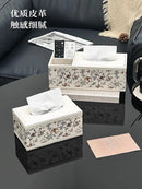 Axyaa Coffee Table Remote Control Storage Box Bedside Drawer Napkin Holder