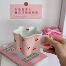 Axyaa Plum Blossom Ceramic Cup, 320ml