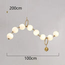 Axyaa Modern Chandelier Pendant Lamp for Dining Room Lighting
