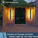 LED Outdoor Wall Lamp Axyaa Garden Light Waterproof Strip Sconce for Villa Porch