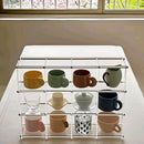 Axyaa Acrylic Display Stand for Tableware, Utensils, Perfume, and Art