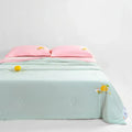 Axyaa Cool Silk Summer Quilt - Color Matching Spandex - Air Conditioner Quilt