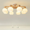 Axyaa Glass Pendant Light: Modern Nordic Style for Living Room, Bedroom, or Dining Area