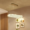 Axyaa Crystal Chandeliers: Modern LED Ceiling Lights for Living Room