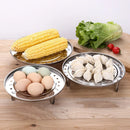 Axyaa Stainless Steel Steamer Rack & Grill Stand for Kitchen Cooking