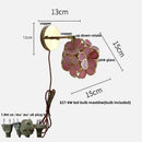 Nordic Modern LED Wall Lamp with Pull Chain Switch by Axyaa