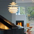 Axyaa Nordic Modern Aluminum Chandelier for High-end Living Room Decor