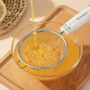 Axyaa Stainless Steel Flour Sieve Flat Handle Filter Screen Juice Scoop
