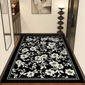 Axyaa French Floral Area Rug for Bedroom and Living Room Décor