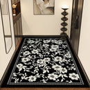 Axyaa French Floral Area Rug for Bedroom and Living Room Décor