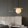 Axyaa Marble Chandelier for Living Room, Bedroom, Restaurant - Elegant Pendant Lights