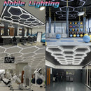 Axyaa Honeycomb LED Light System for Workshop, Gym, Studio - 2 Years Warranty