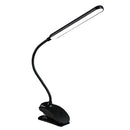 Axyaa LED Reading Light Clamp 3 Color 10 Brightness Desk Lamp Gooseneck Book Kids Night Light