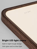 Axyaa Modern LED Chandelier - Dimmable Lighting for Living, Bedroom, Study Room