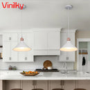 Axyaa Wrought Iron Pendant Lights: Modern Loft Bar LED Chandelier for Home Decor