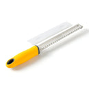 Axyaa Stainless Steel Grater with Plastic Handle - Kitchen Gadget for Cheese, Chocolate, Fruits