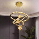 Axyaa Elegant Chandelier Dining Room Pendant Lights Ceiling Lamps for Indoor Lighting