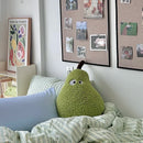 Axyaa Big Duck Pear Plush Pillow for Girl's Bedroom, Sofa, Bed - Cute Doll Gift