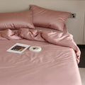 Axyaa Silk Bedding Set: Duvet Cover, Quilt Cover & Pillowcase, 100% Natural Silk