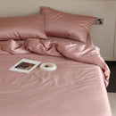 Axyaa Silk Bedding Set: Duvet Cover, Quilt Cover & Pillowcase, 100% Natural Silk
