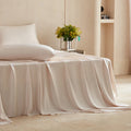 Axyaa Mulberry Silk Bed Sheet Set Queen King Ultra Soft High End Bedding