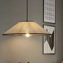 Circular Fabric Pendant Light for Home Decor - Axyaa Lighting