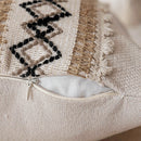 Luxury Boho Cotton Linen Pillowcase Set for Home Decor by Axyaa